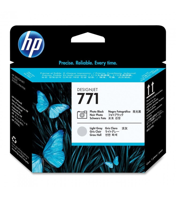 HP Printhead Photo Black / Light Gray 771/CE020A