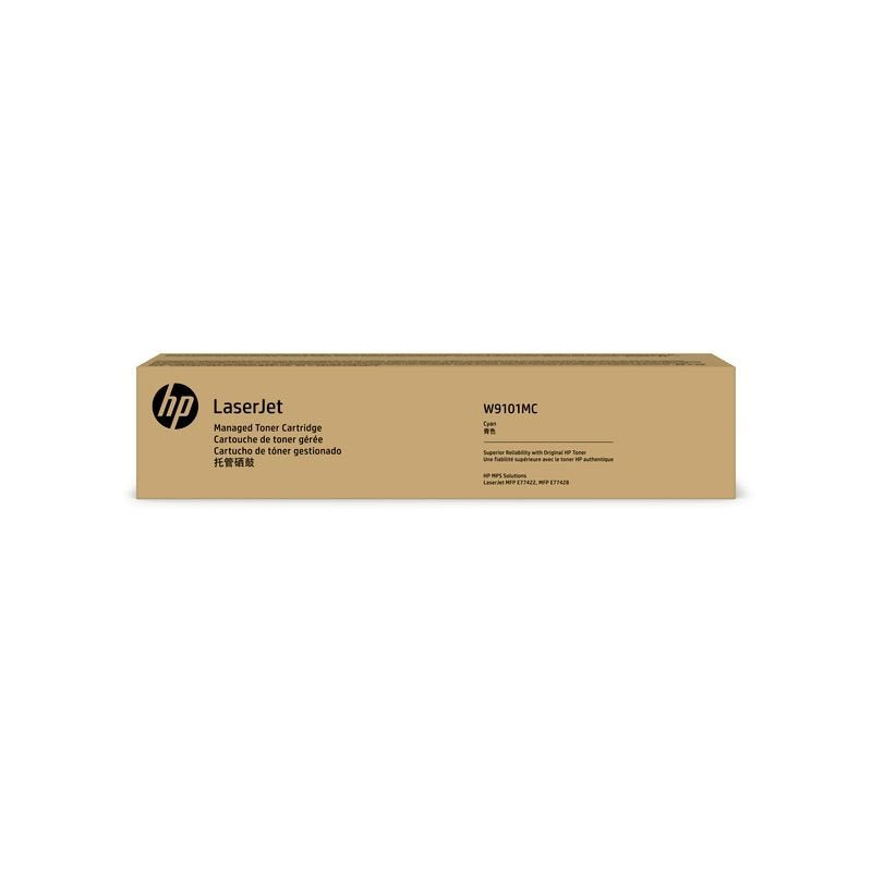 حبر HP LASERJET MANAGED الأصلي W9101MC CYAN MFP E77422 وE77428