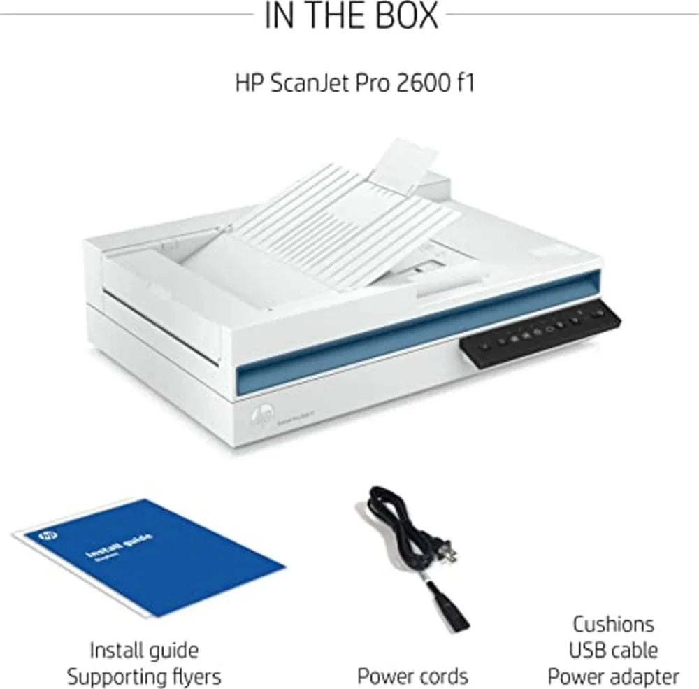 HP ScanJet Pro 2600 f1 / 20G05A Fast 2-Sided scanning and auto Document Feeder