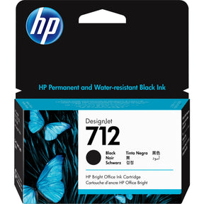 HP Ink Original Black 712/3ED70A DJ 38ML - S-Tech