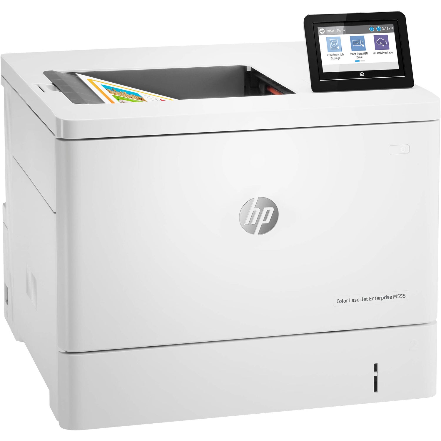 طابعة HP Color LaserJet Enterprise M555dn/7ZU78A دوبلكس