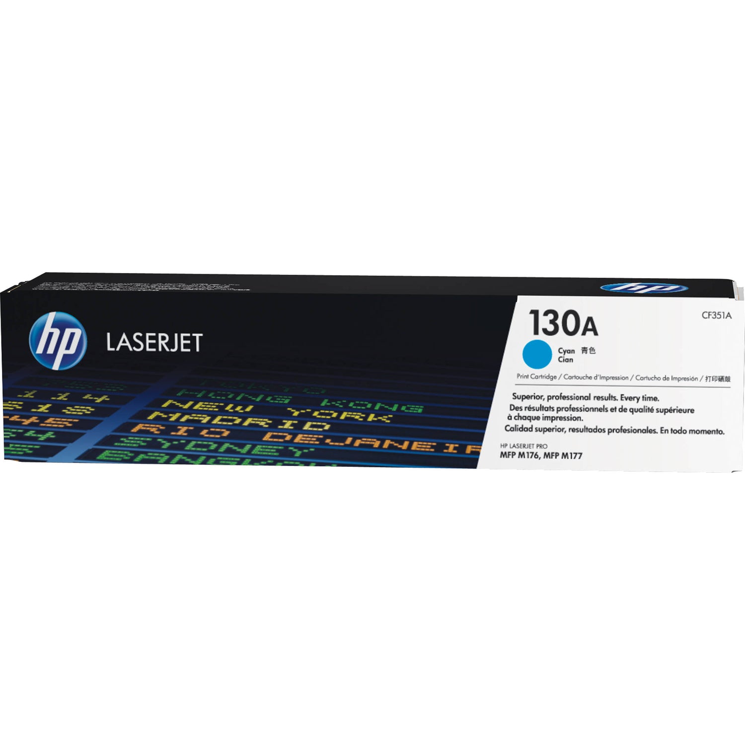HP Toner Original 130A/CF351A Cyan M176/M177FW