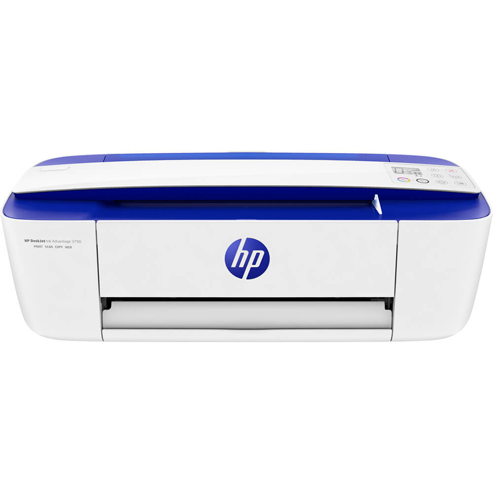 طابعة HP DeskJet Ink Advantage 3790/T8W47C الكل في واحد، لاسلكية، طباعة، نسخ، مسح ضوئي - أزرق