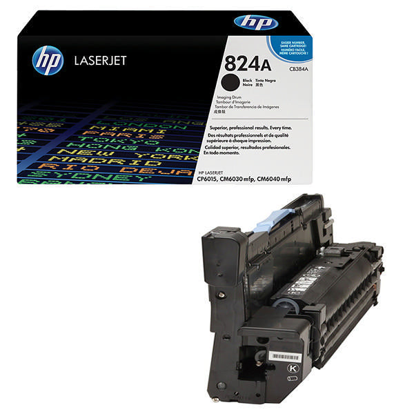 وحدة طبلة HP الأصلية باللون الأسود 824A/CB384A