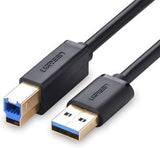 UGREEN USB 3.0 AM to BM Print Cable 2m - Black [10372]