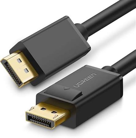UGREEN DP Male to Male Cable 3m - Black [10212]