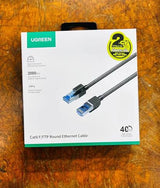 UGREEN CAT8 Shielded Round Braided Cable Modular Plugs 2m [80431]