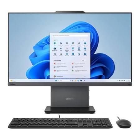 Lenovo ThinkCentre All in one | 13QF003TAX | neo 50a 24  Gen 6 LN Intel Ultra 7 256V ,16gb Ram,512gb ssd, Integrated Arc, No OS, 2 Year , Luna Grey