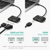 UGREEN USB 3.0 to HDMI+VGA Converter [20518]