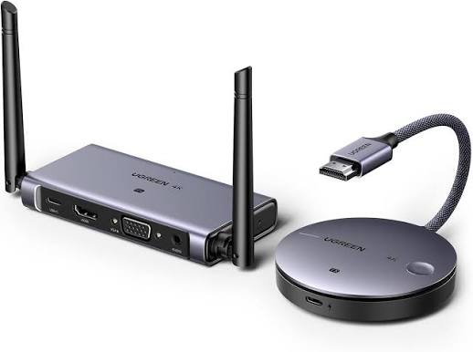 UGREEN HDMI Wireless Extender 50M.Video Transmitter & Receiver 2.4GHz/5GHz [90909N]