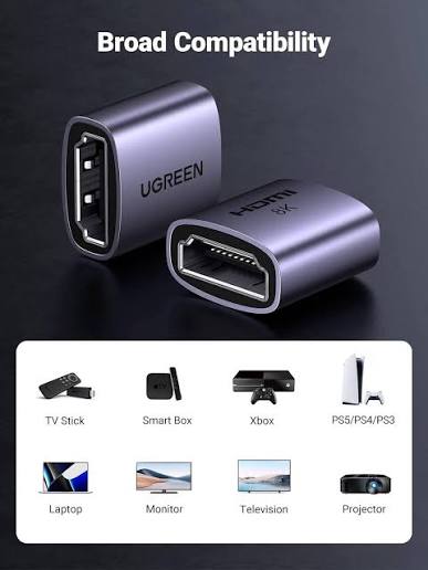 UGREEN HDMI 8K Female to Female Adapter [90592]