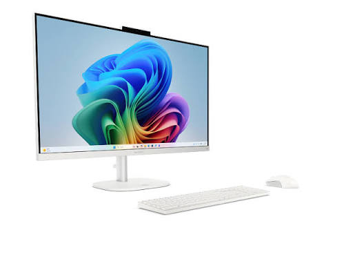 HP OmniStudio 27" All-in-One Desktop PC | Intel Core Ultra 7 | 32GB RAM | 1TB PCIe NVMe M.2 SSD | Intel Graphics | AI Copilot+ PC | Keyboard & Mouse Included D81J8EAA2N