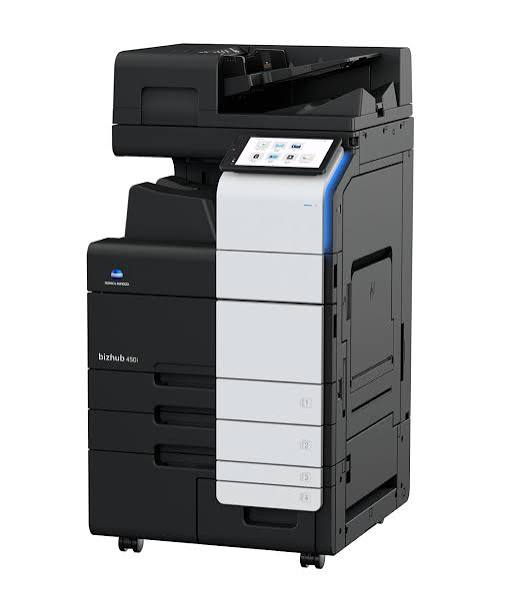 Konica Minolta Bizhub B450i – Refurbished A3 Monochrome Multifunction Copier (Print / Copy / Scan), 45 PPM,Network,Cabinet/Stand
