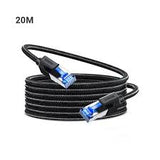 UGREEN CAT8 Pure Copper Ethernet Cable Braided 20m - Black [30800]