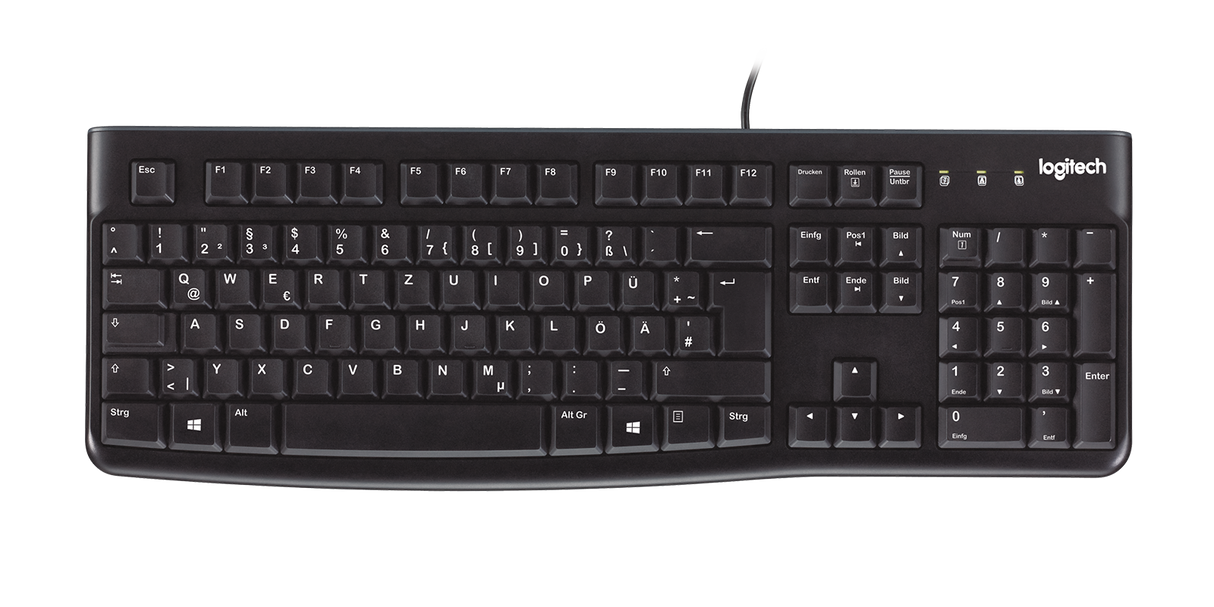 Logitech K120 Wired USB Keyboard – Durable & Reliable