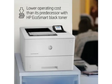 HP LaserJet Enterprise M507 printer with EcoSmart black toner, lower operating cost, office setting