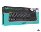 Logitech K400 Wireless Touch Keyboard – Built-in Touchpad & Compact Design