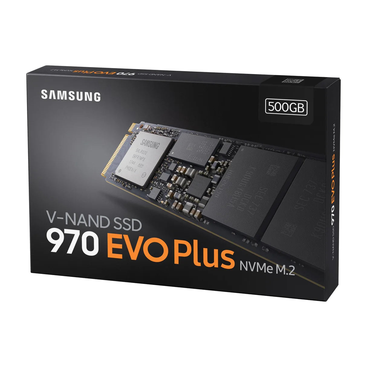 Samsung 970 EVO Plus | 500GB M.2 2280 NVMe PCIe 3.0 SSD | Up to 3500MB/s Read | High-Performance Storage