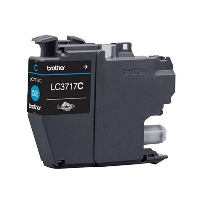 حبر Brother الأصلي باللون السماوي LC-3717 لطابعات MFC-J2330DW/J273
