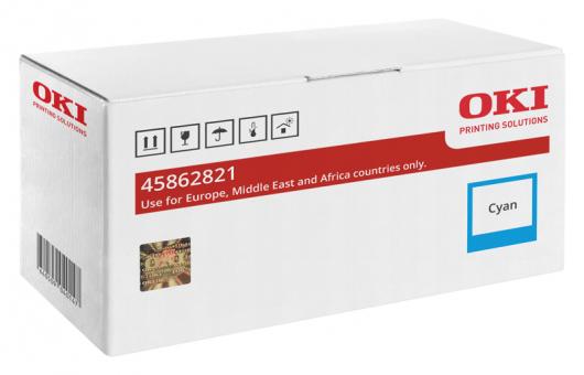 Oki Toner Original Cyan 45862821 C8453/C8473