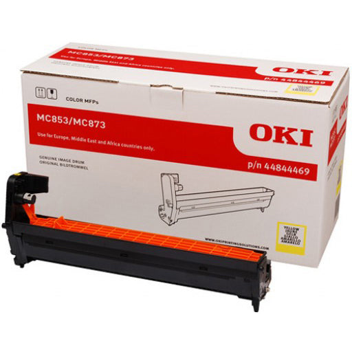 وحدة طبلة Oki الأصلية باللون الأصفر 46438001 C823DN/C833DN/C843DN/C823DN