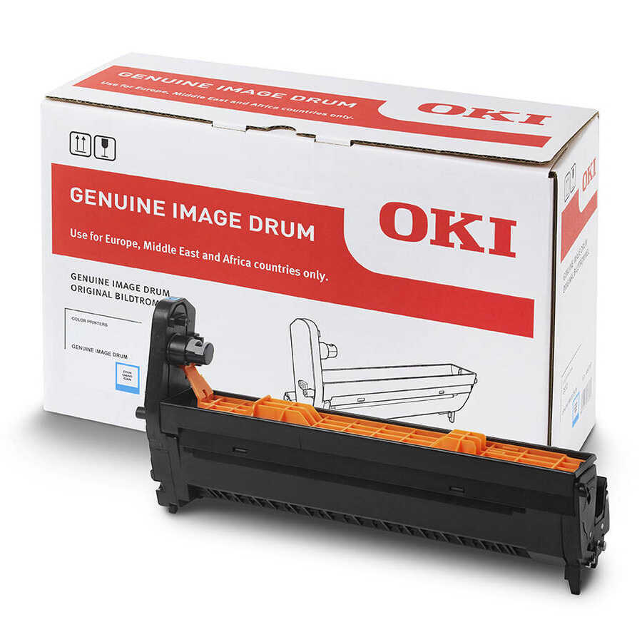 وحدة طبلة Oki الأصلية وحدة طبلة Cyan 46438003 C823dn، C833dn، C843dn، C823n