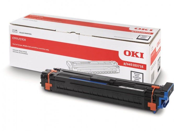 OKI DRUM CART-BLACK-C911/C931 45103716