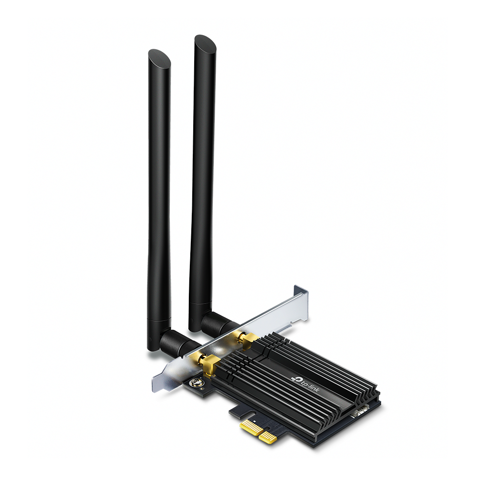 محول TP-Link Archer TX50E AX3000 ثنائي النطاق Wi-Fi 6 Bluetooth 5.0 PCI Express