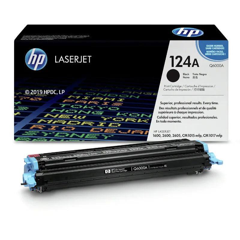 HP Toner Original Black 124A/Q6000A