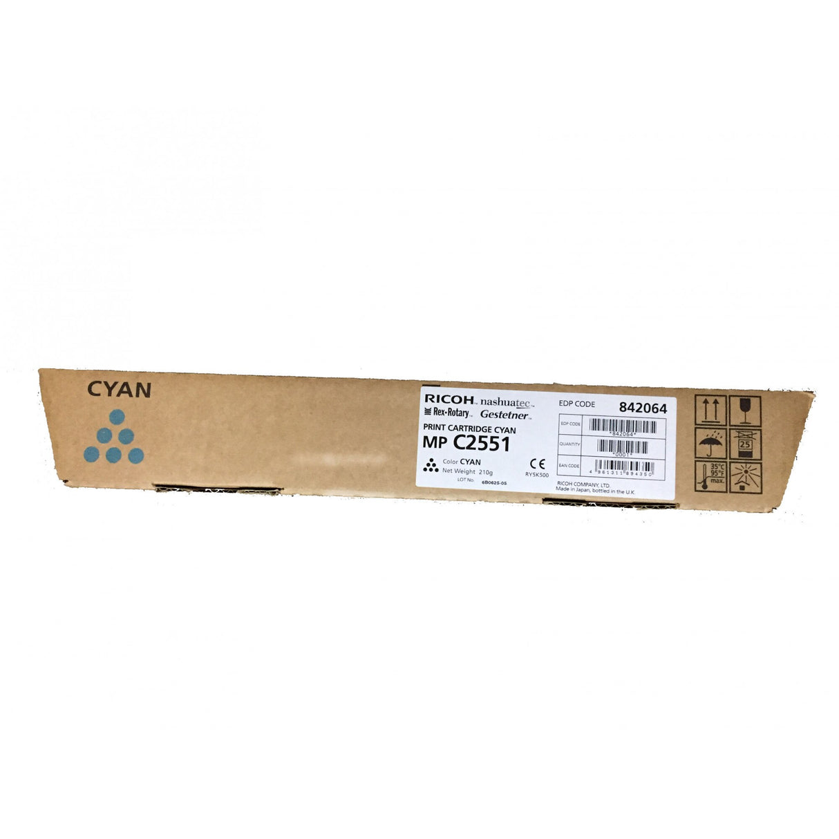 Ricoh Toner Original Cyan MPC-2550 C2050/C2550/2551
