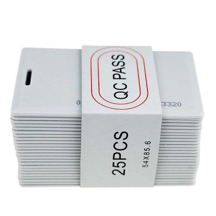 بطاقة RFID PVC (مع الرقم التسلسلي)