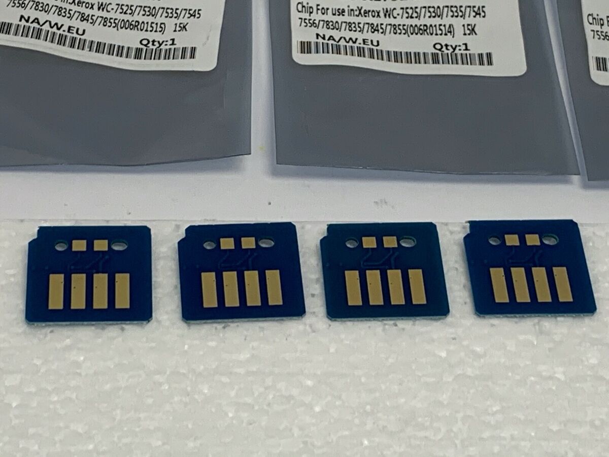 Xerox Parts / Misc Parts CET Black TONER CHIP 7525/7530/7535/7545/7556/7855
