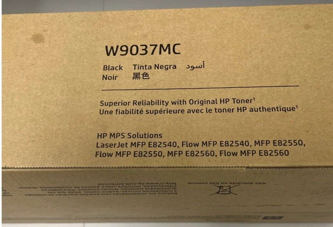 حبر HP الأصلي باللون الأسود - W9037MC