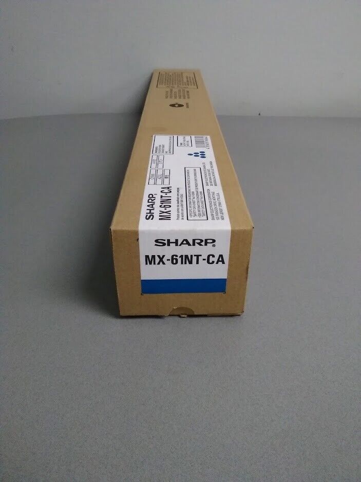 حبر Sharp الأصلي باللون السماوي عالي الجودة 60FT-CA/61FT-CA MX-3550N/MX-2630N