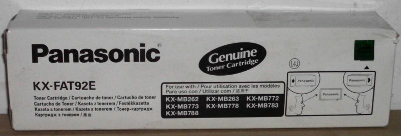 Panasonic Toner Look-A-like Black KX-FAT92E KX-MB262/MB263/MB772/MB773/MB778/MB783/MB788