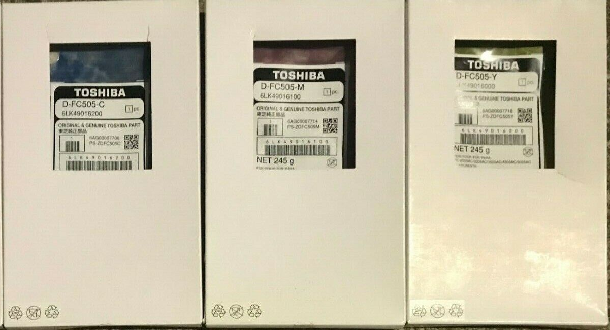 Toshiba Developer Original D-FC505 Yellow eStudio 2505/3005/3505/4505/5005