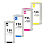HP Ink Original Yellow 738/498N7A-130ML PLOTTER-T850/T950
