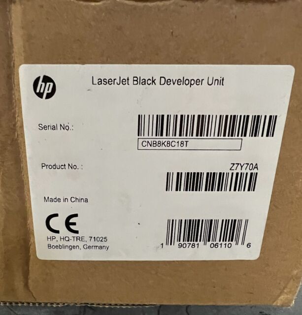 وحدة تطوير HP Z7Y70A Black LaserJet E77422