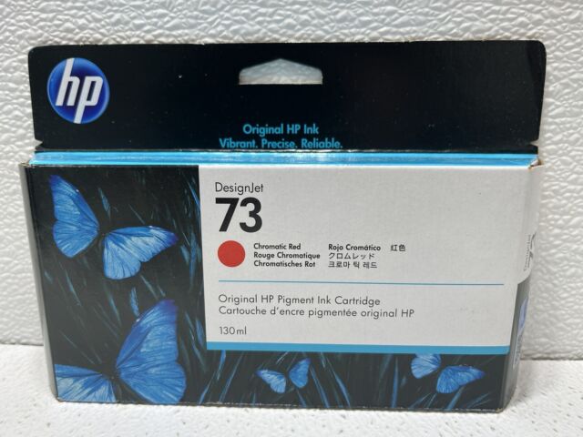 حبر HP الأصلي باللون الأحمر 73/CD951A سعة 130 مل