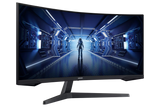 Samsung Odyssey G5 34 Inch Curved Gaming Monitor | LC34G55TWWMXUE | WQHD VA 1000R | Black