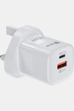 UBlue 33W Max, Ultra-Slim, PD 3.0,PPS,QC 3.0,V0 Fire-Retardant ABS+PC,Fast Charging(CH005)
