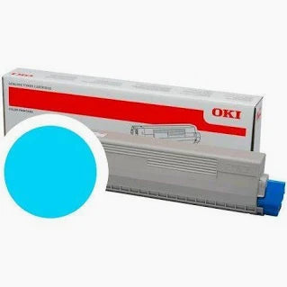 Oki Toner Original Cyan 44844507 C831/841/821