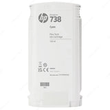 HP Ink Original Cyan 738/498N5A-130ML PLOTTER-T850/T950