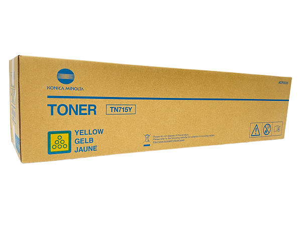 كونيكا مينولتا TN-715 الأصفر لـ C750i