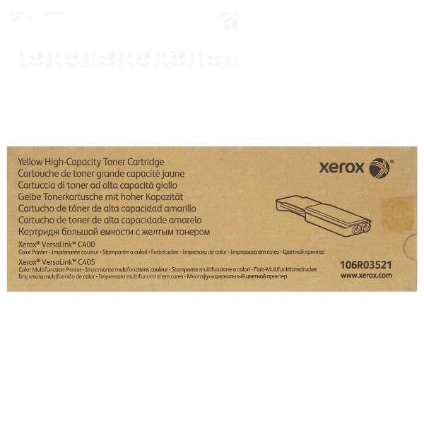 Xerox Toner Original Yellow 106R03521 HIGH-C400/C405