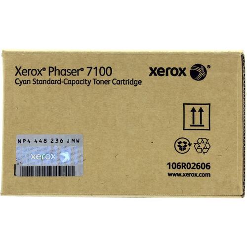 Xerox Toner Original Cyan 106R02606 STD-7100