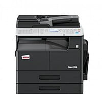 Develop Copier Konica Model INEO-266i with Duplex/Controller/PCL/PS/NIC/Drum/Developer 220v/60HZ #AAJ1141 + Feeder Document Reverse Automatic DF-633 + Table DK-706 + Toner