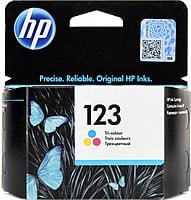 HP Ink Original Tri-Color 123/F6V16AE