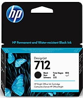 HP Ink Original Black 712/3ED71A DJ 80ML