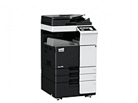 Develop Copier Color Konica Model INEO+300i with Print/Scan/NIC/HDD/Duplex/Drum/Developers 220V/60HZ #AA2K141 + Feeder Document Reverse Automatic DF-632 + Copier Desk DK-516 + Toner